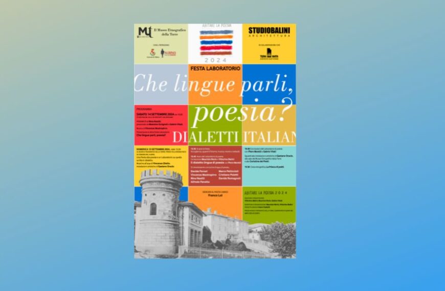 Festa laboratorio di poesia dialettale